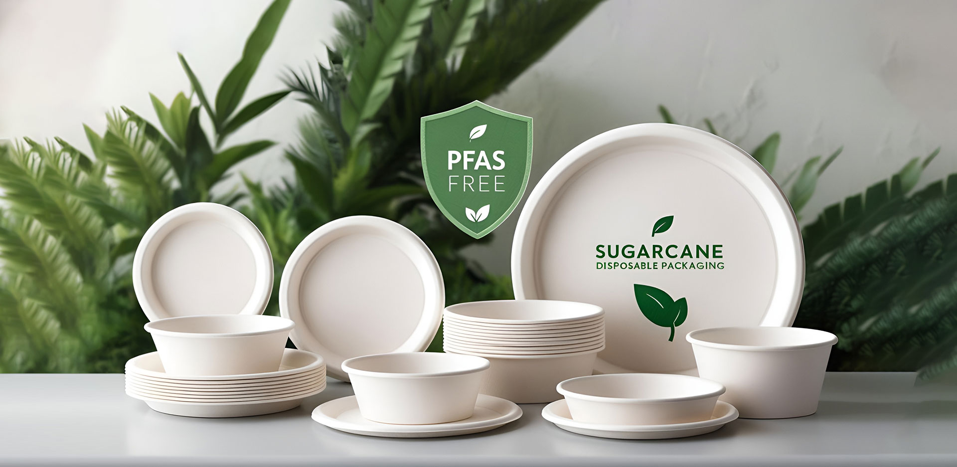 중국 사탕 수수 펄프 식탁 공장