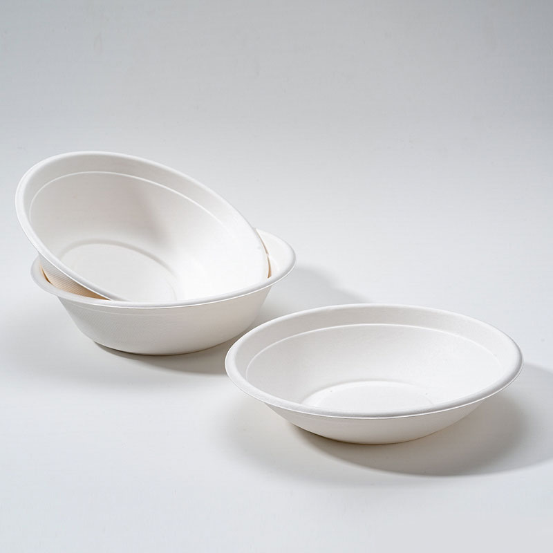 델리 샐러드용 Bagasse 직선형 그릇