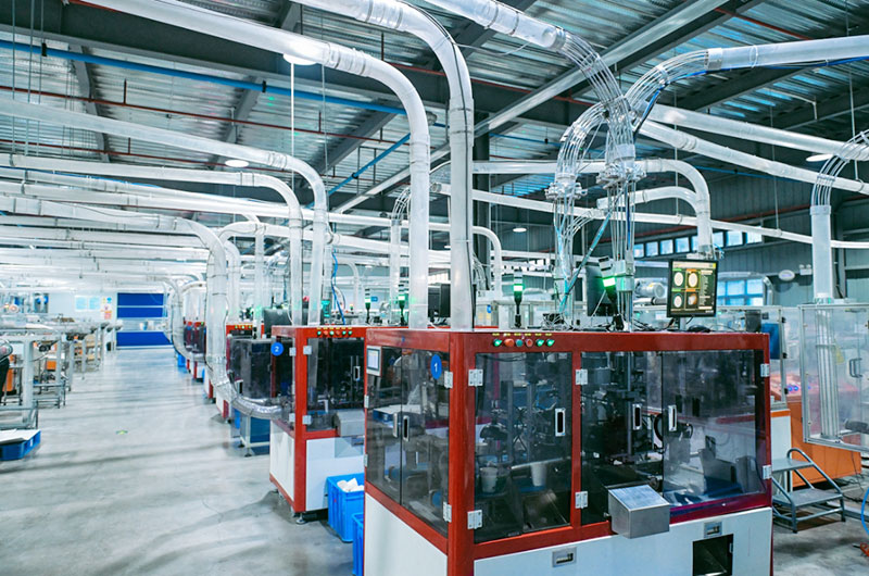 Quality inspection of leak-proof cup lids at Want Paper production line